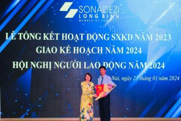 Sonadezi Long Bình đạt kết quả sản xuất kinh doanh tích cực