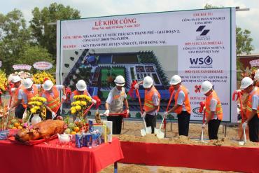 Groundbreaking Ceremony of Thanh Phu Industrial Park Wastewater Treatment Plant - Phase 2