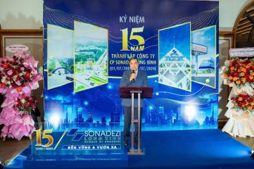 15 years of development of Sonadezi Long Binh