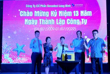 Sonadezi Long Binh celebrated 13 years of establishment