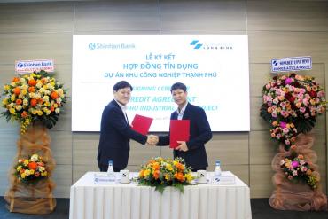 Credit Agreement Signing ceremony for Thanh Phu IP Project