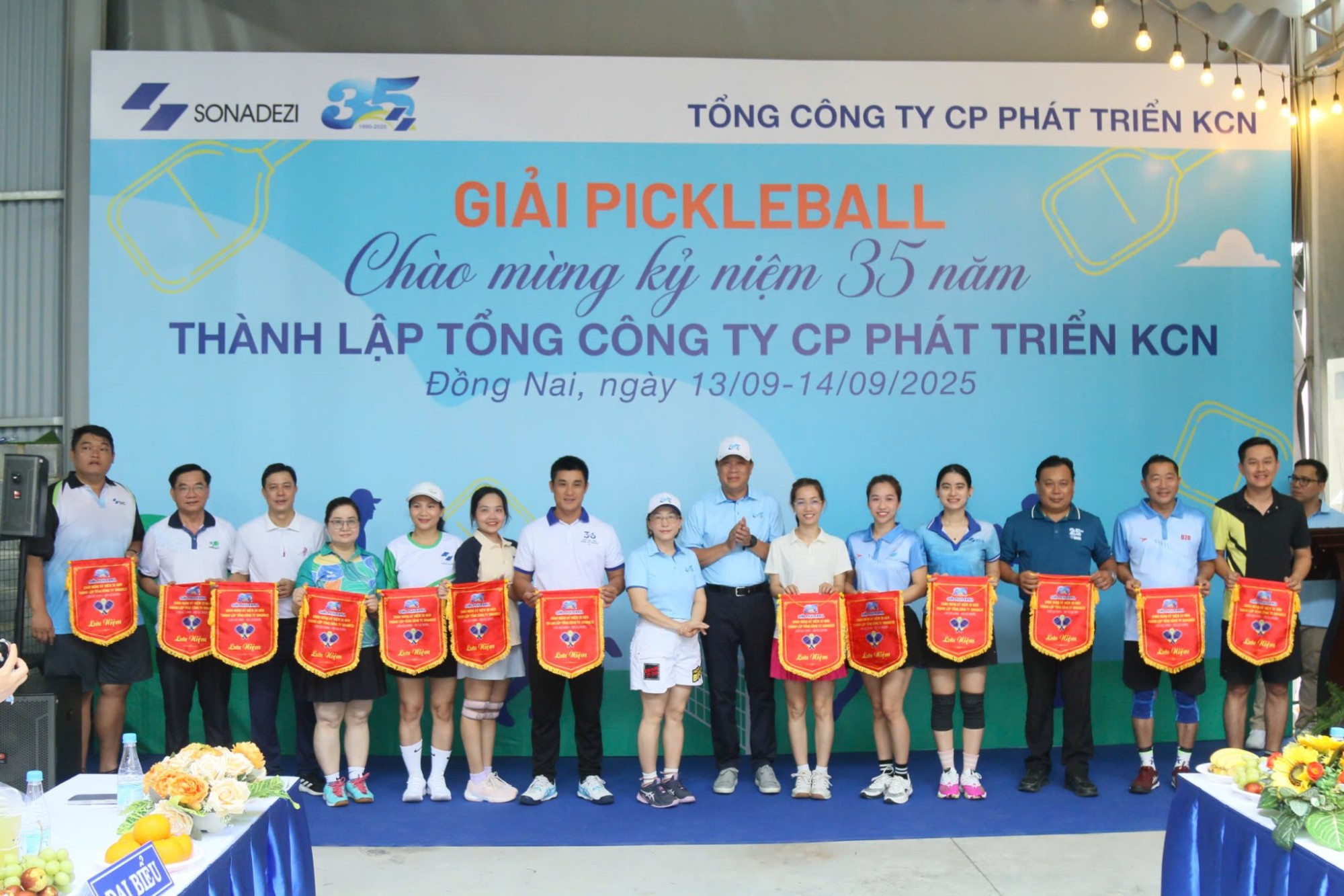Giải Pickleball chào mừng 35 năm thành lập Sonadezi: Sôi nổi, hấp dẫn và gắn kết